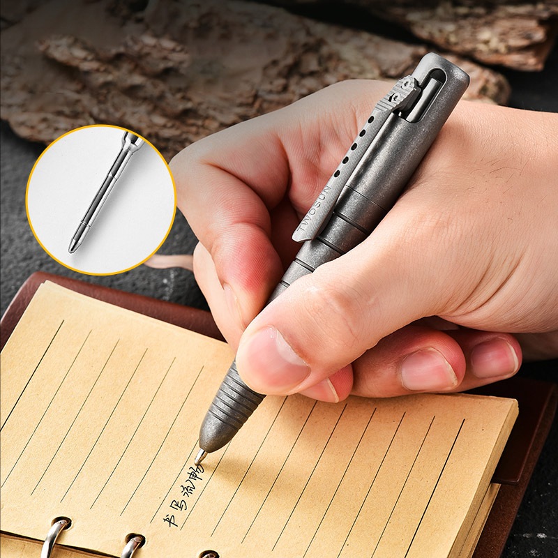 Titanium Tactical Pen EDC Mult - مراجعة Pen Tactical Glass وسعره