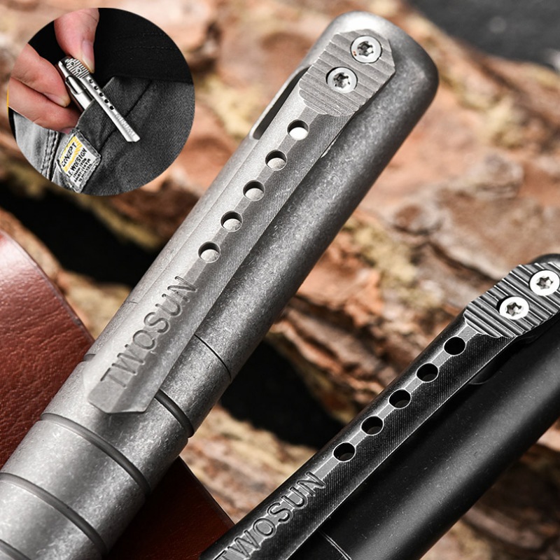Titanium Tactical Pen EDC Mult - مراجعة Pen Tactical Glass وسعره