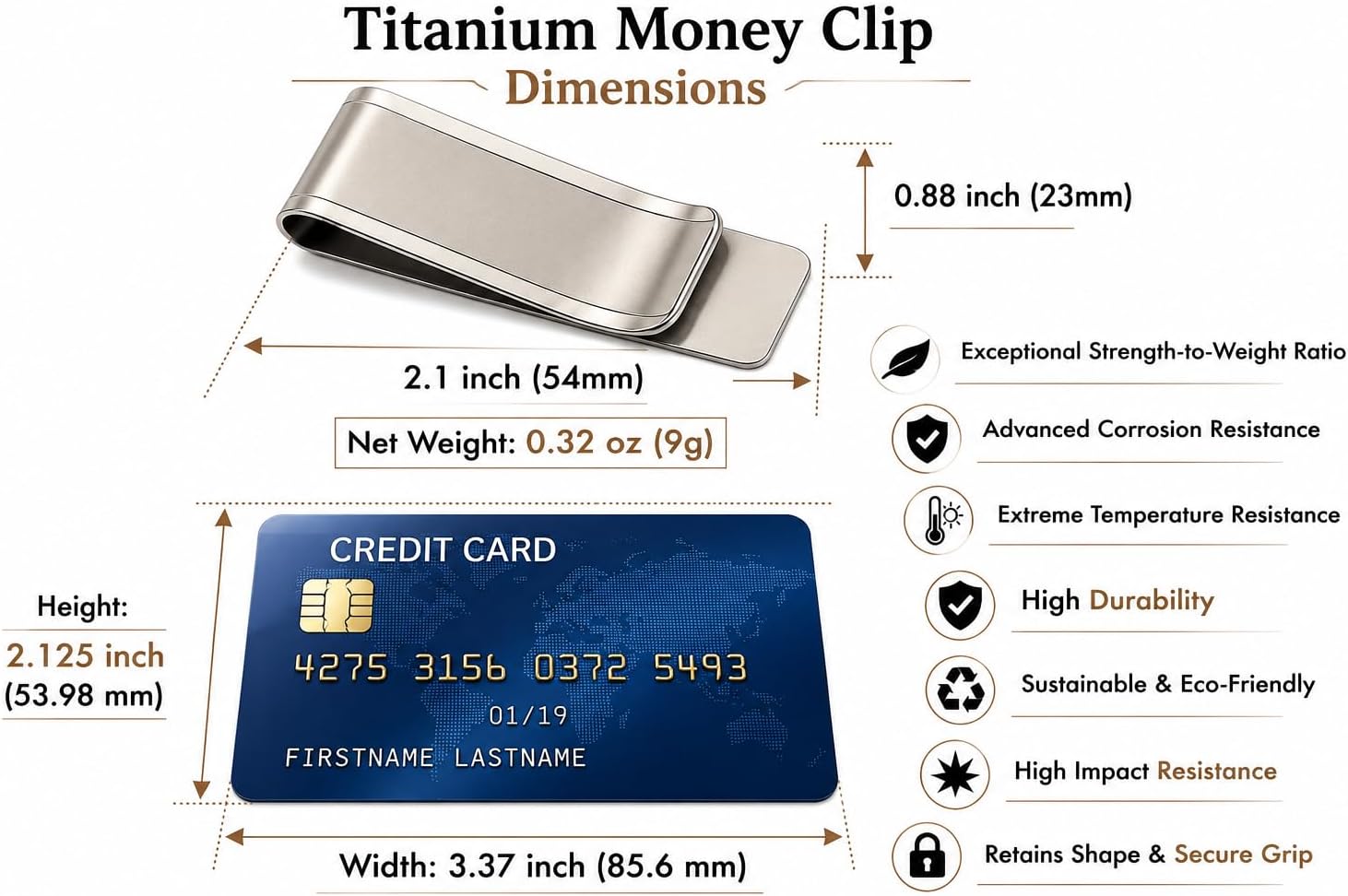 Titanium Money Clip Wallet For - مراجعة Wallet Slim Titanium وسعره