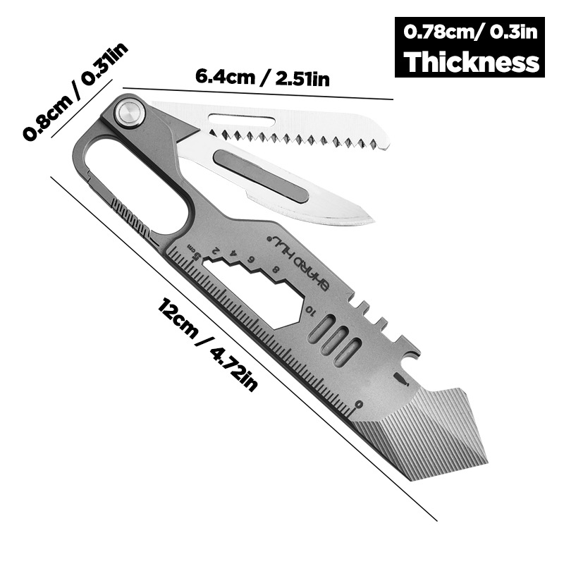 Outdoor Portable EDC Multifunc - مراجعة Titanium Pry Bar وسعره