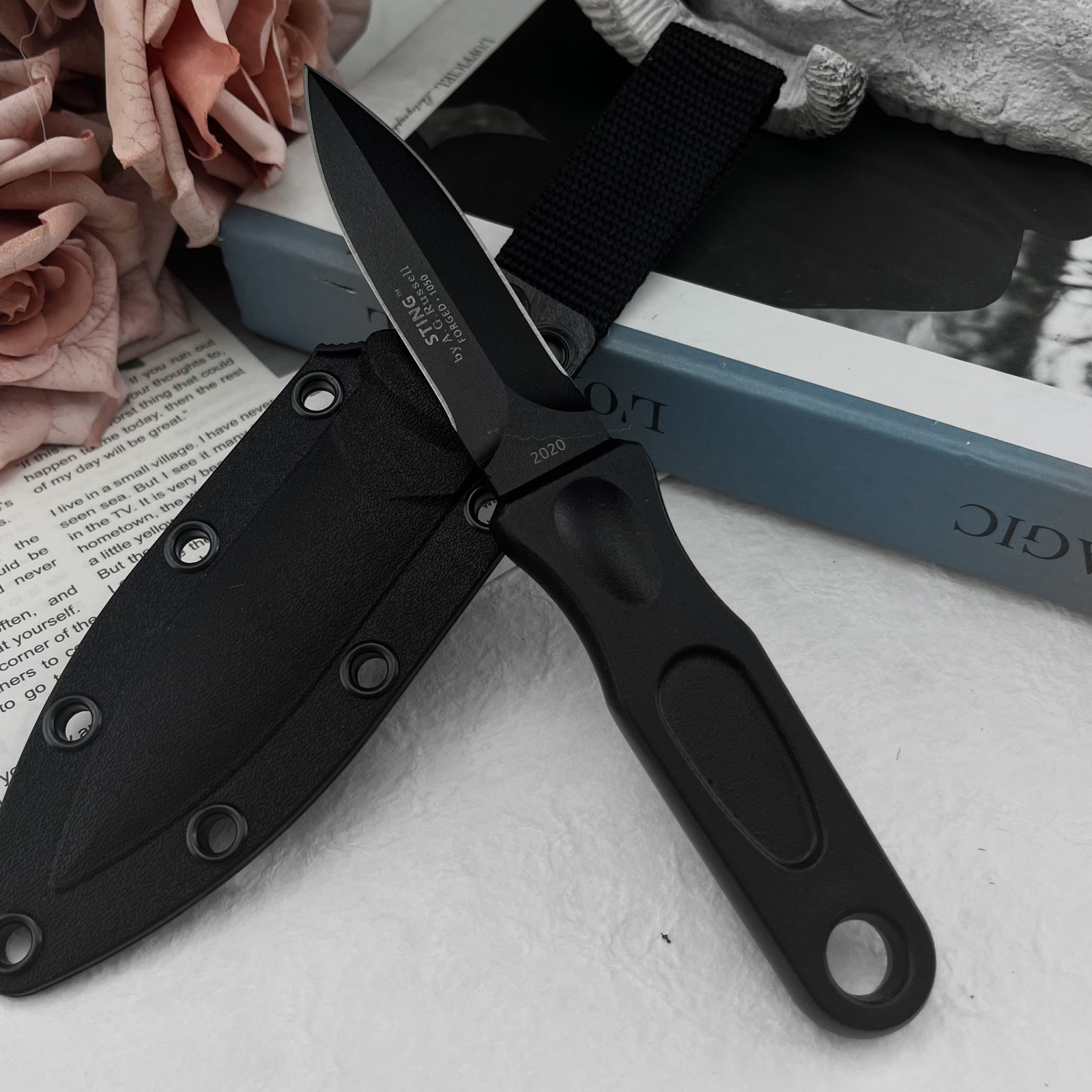 Multi-Function Fixed Blade Kni - مراجعة Edc Everyday Carry Gear وسعره