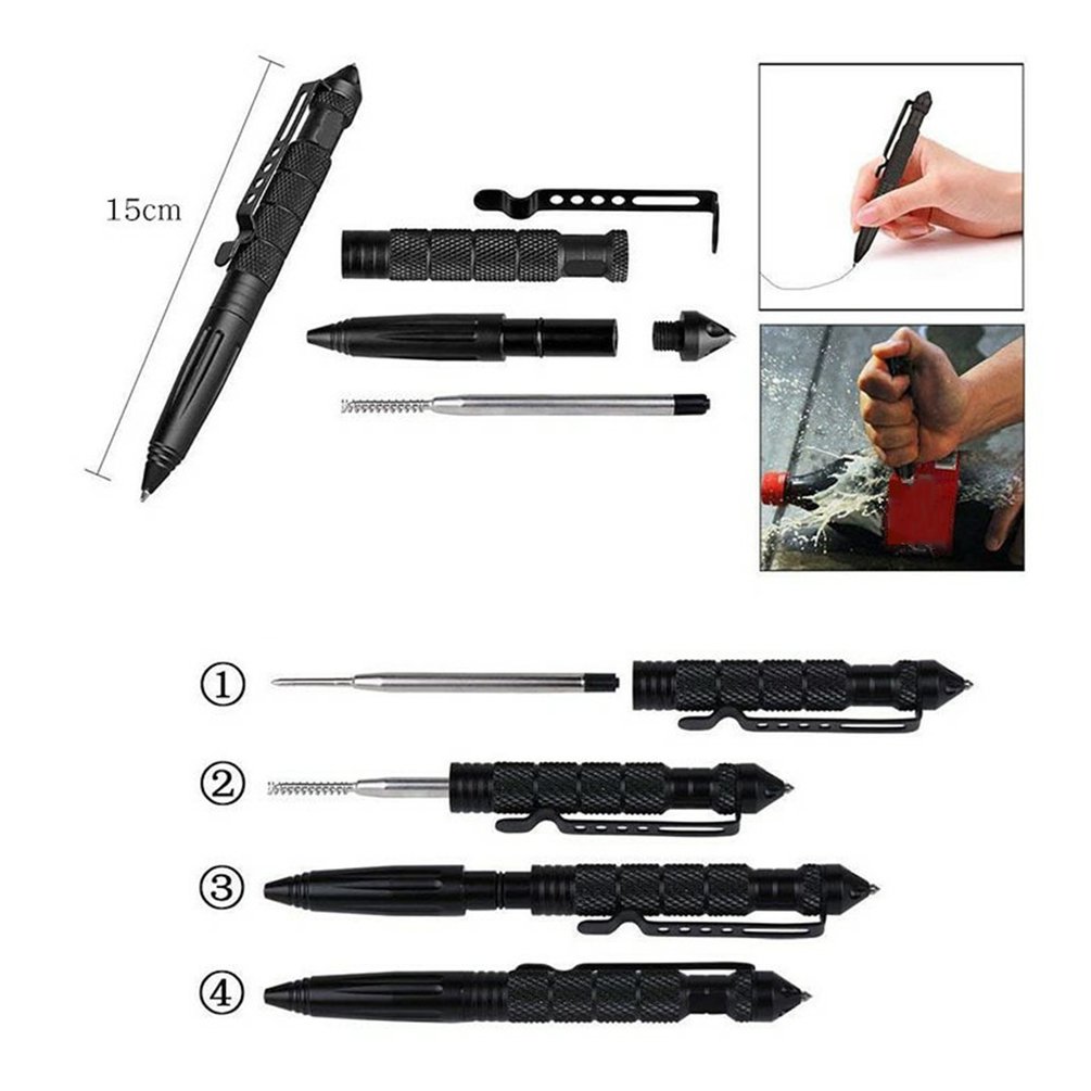 High Quality Metal Military Ta - مراجعة Pen Tactical Glass وسعره