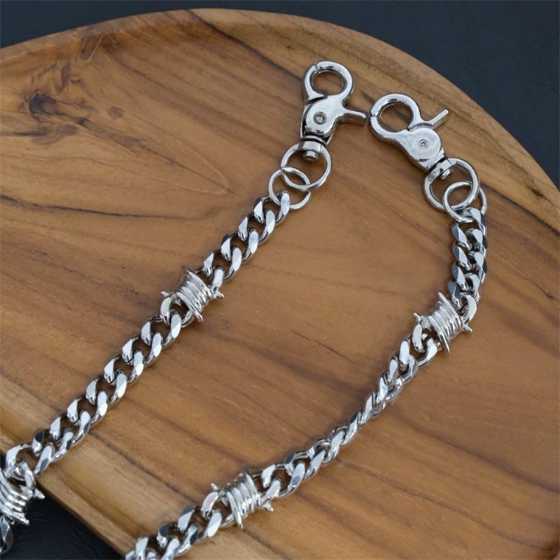 Biker Wallet Chain for Men Boy - مراجعة Wallet Slim Titanium وسعره