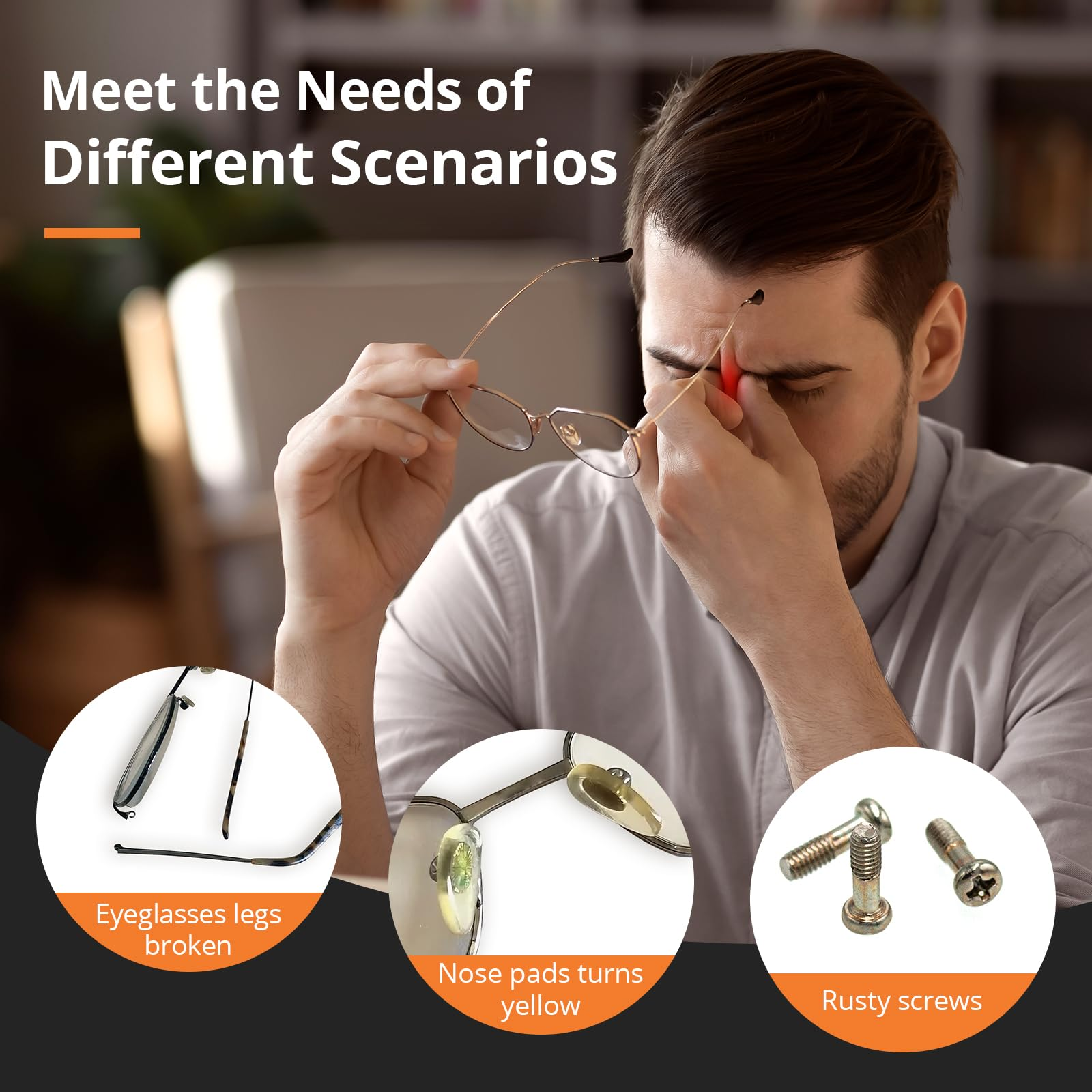 Eyeglass Repair Tool Kit with  - مراجعة Micro Screwdriver Kit وسعره