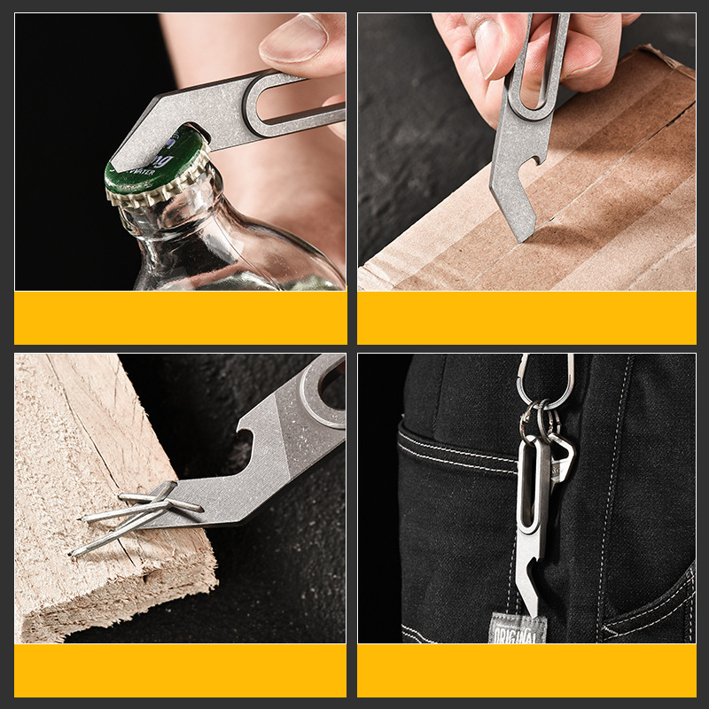 Titanium Alloy Multifunctional - مراجعة Titanium Pry Bar وسعره