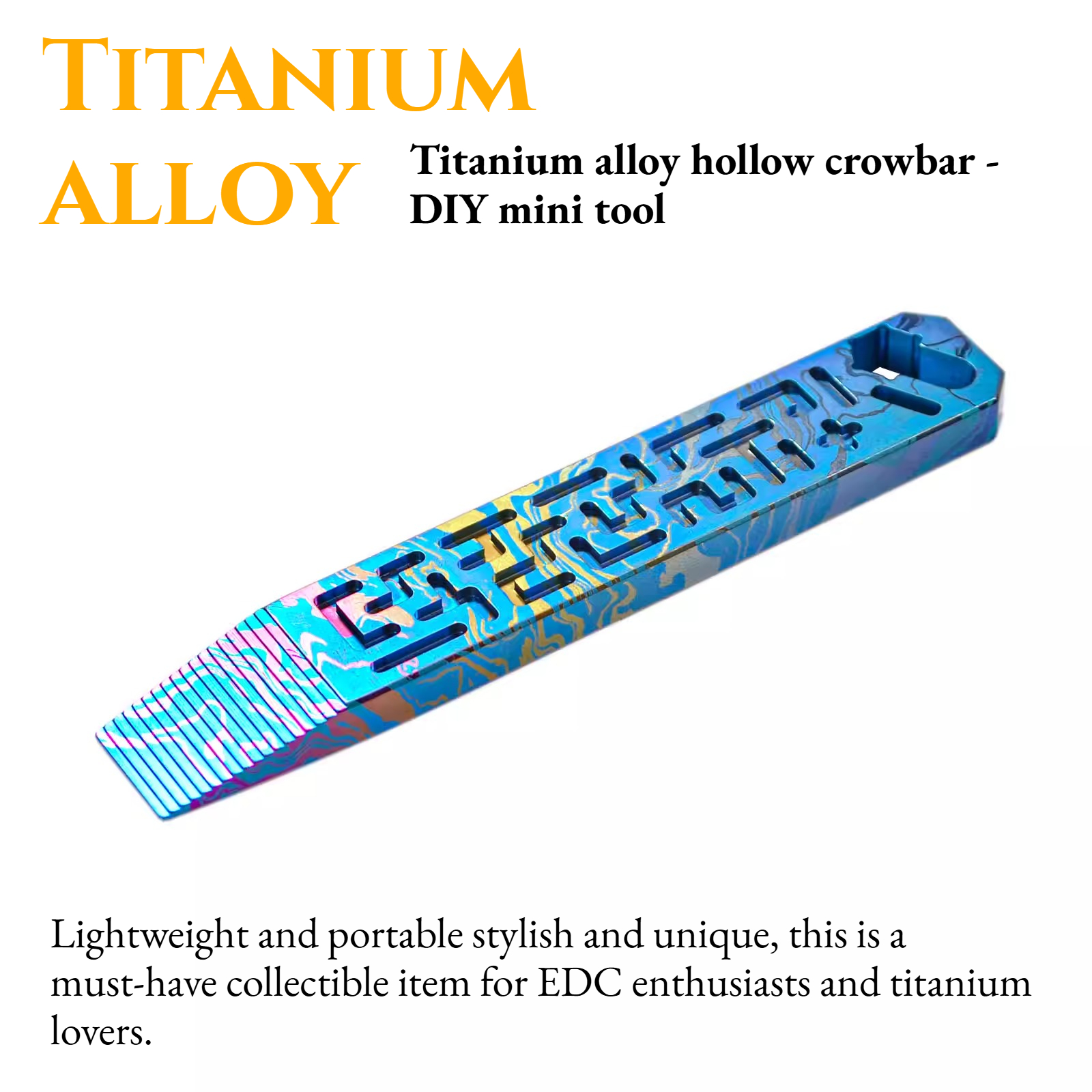 High-quality TC4 Titanium Allo - مراجعة Titanium Pry Bar وسعره