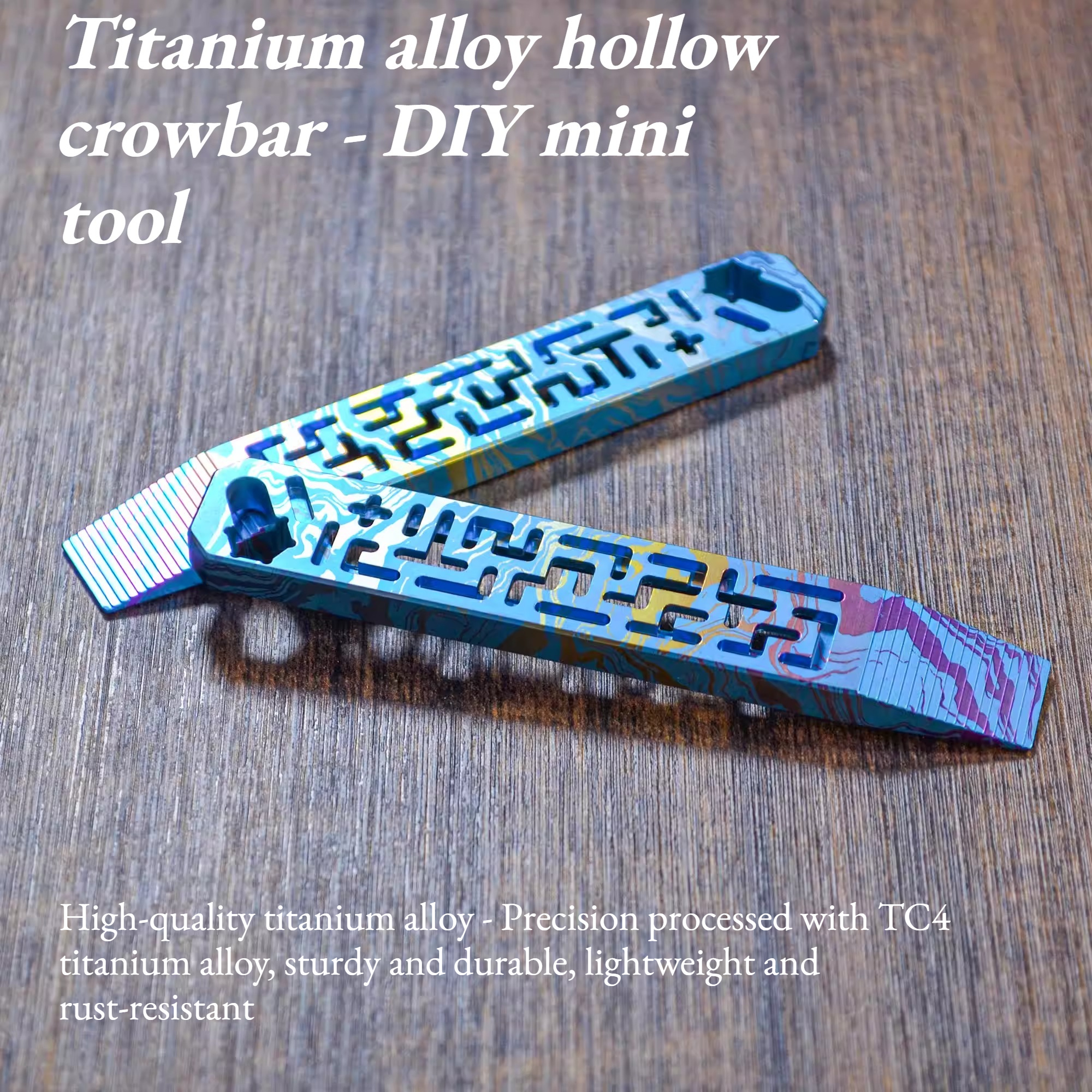 High-quality TC4 Titanium Allo - مراجعة Titanium Pry Bar وسعره