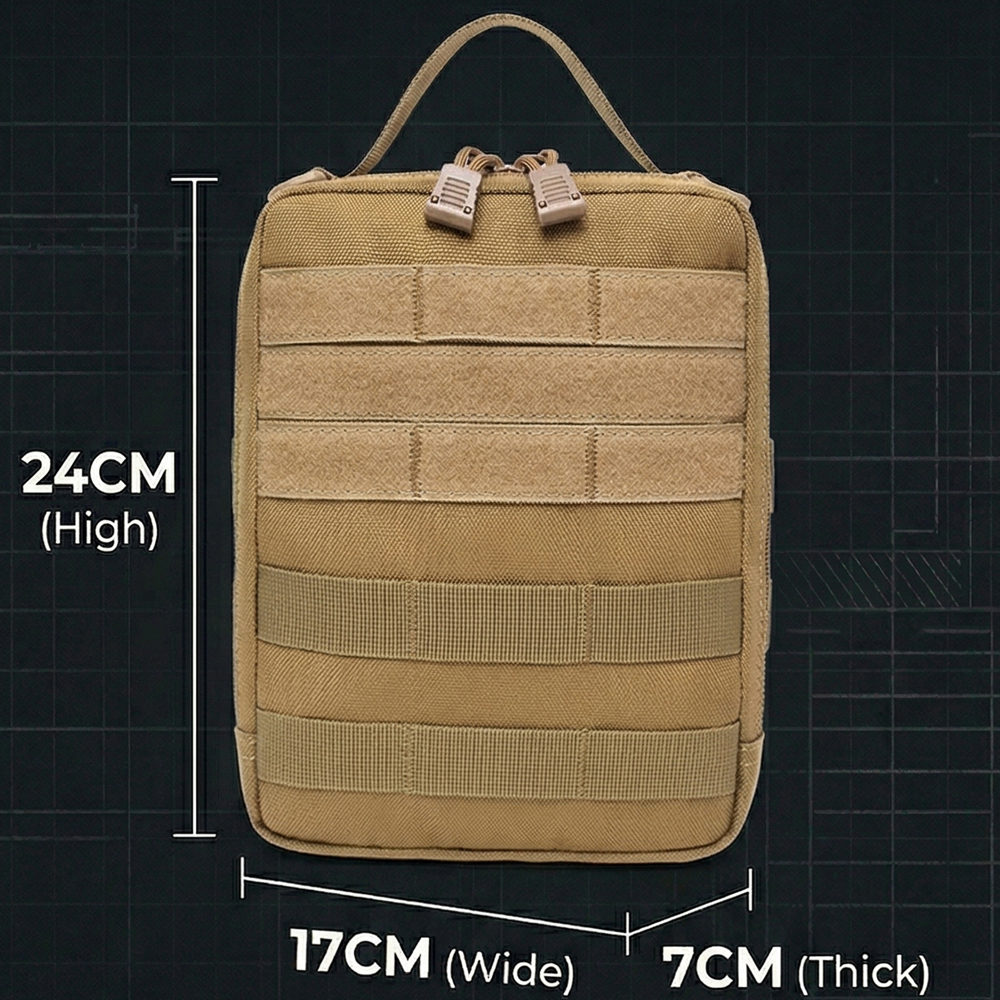 Tactical MOLLE First Aid Pouch - مراجعة Edc Carry Items وسعره