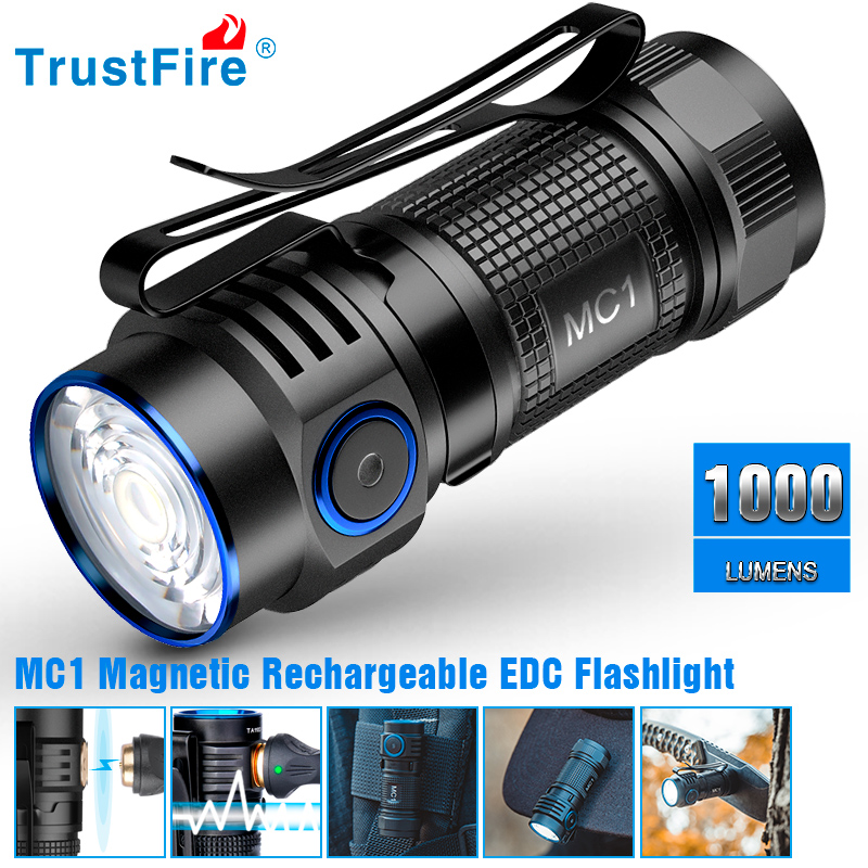 Trustfire MC1 Usb Rechargeable - مراجعة Edc Every Day Carry おもちゃ وسعره