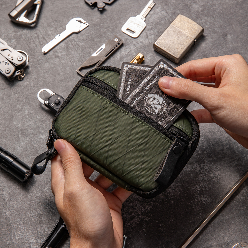 Small EDC Wallet Pouch EDC Poc - مراجعة Edc Carry Card وسعره